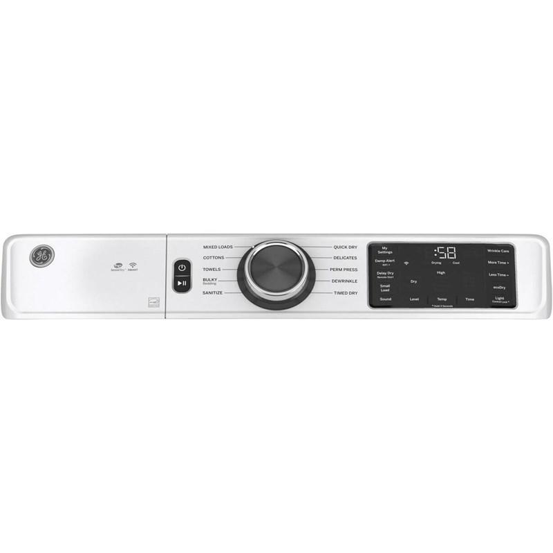 7.8 cu.ft. Electric Dryer with Wi-Fi Connectivity (GFD55ESSNWW)