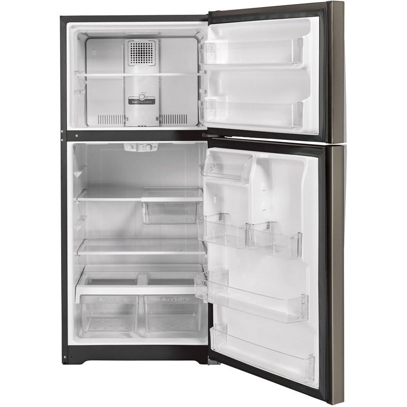 30-inch, 19.1 cu.ft. Freestanding Top Freezer Refrigerator with LED Lighting (GTS19KMNRES)