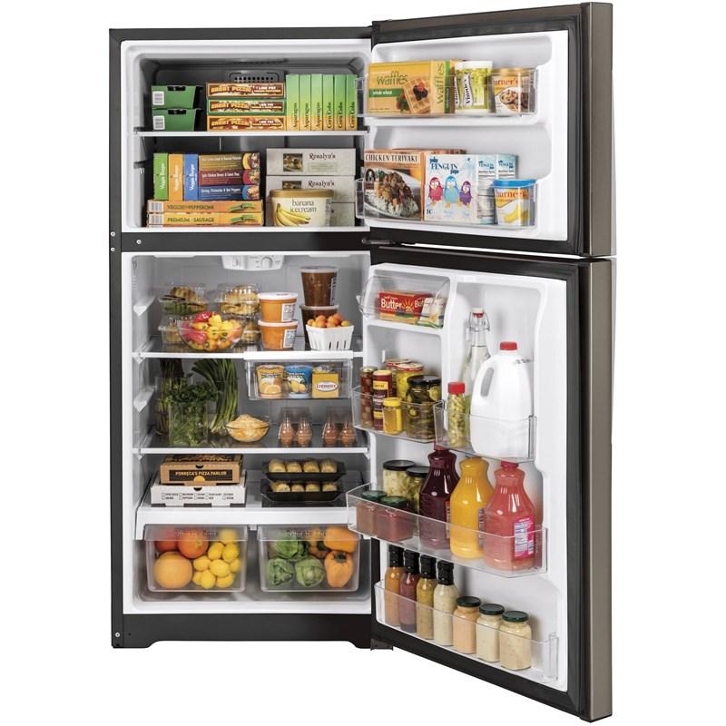 30-inch, 19.1 cu.ft. Freestanding Top Freezer Refrigerator with LED Lighting (GTS19KMNRES)