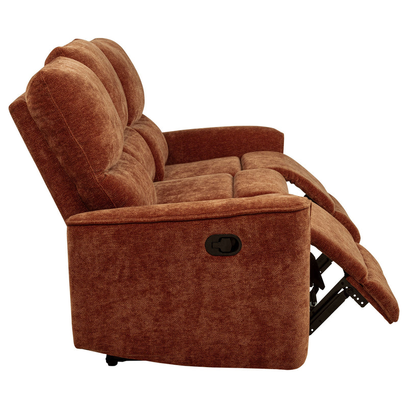 Navarro Chenille Upholstered Reclining Sofa