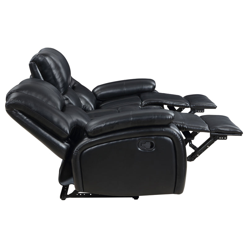 Camila Upholstered Motion Reclining Sofa