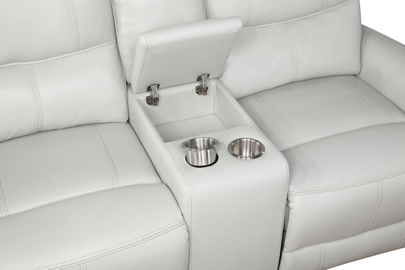 Greenfield Upholstered Power Reclining Loveseat