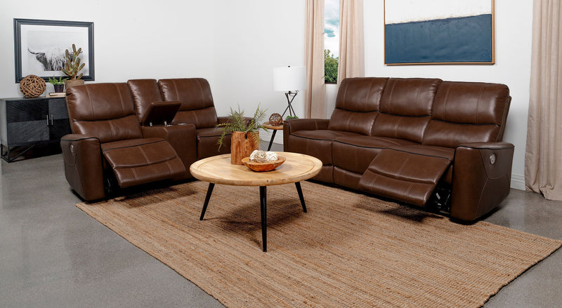 Greenfield Power Reclining Sofa Set