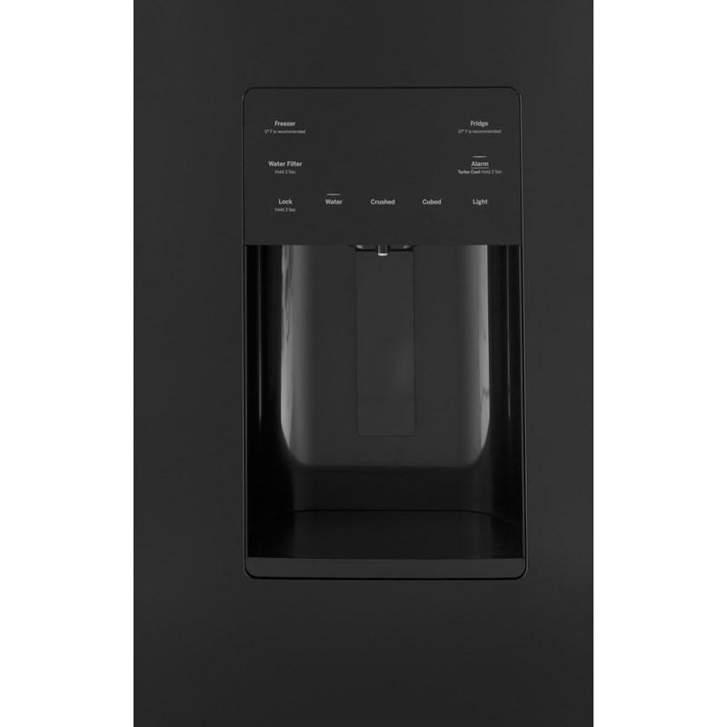 36-inch, 25.6 cu. ft. French 3-Door Refrigerator (GFE26JGMBB)