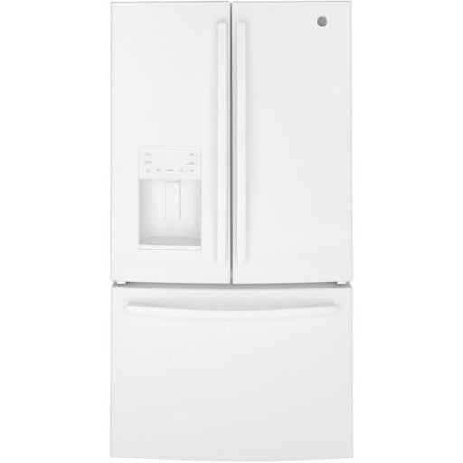 36-inch, 25.6 cu. ft. French 3-Door Refrigerator (GFE26JGMWW)