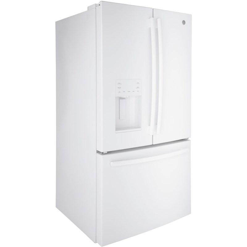 36-inch, 25.6 cu. ft. French 3-Door Refrigerator (GFE26JGMWW)