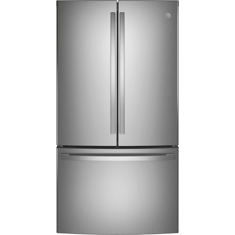 36-inch, 28.7 cu. ft. French 3-Door Refrigerator with Icemaker (GNE29GYNFS)