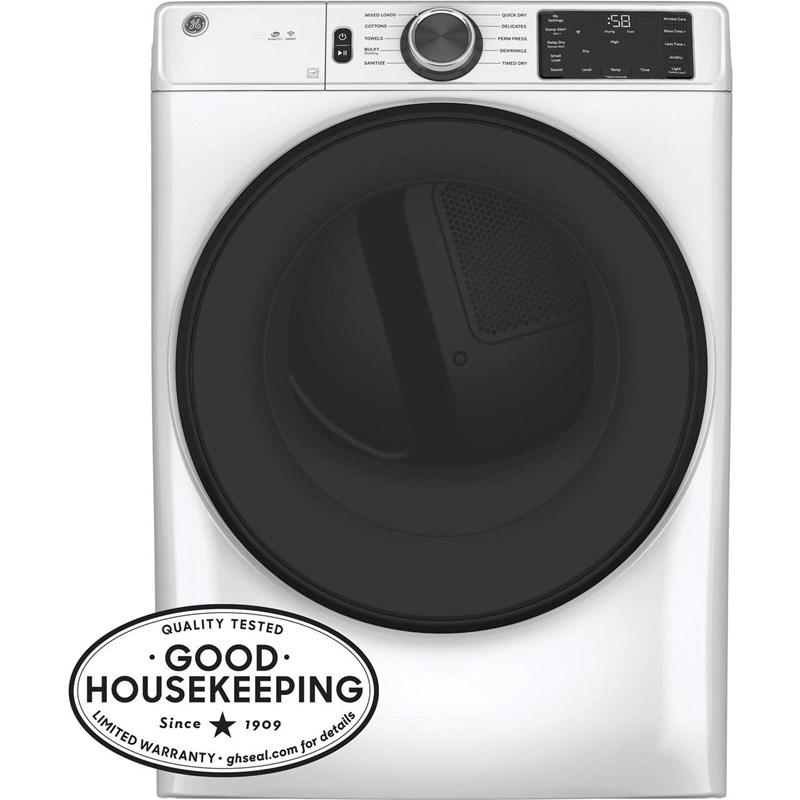 7.8 cu.ft. Electric Dryer with Built-In WiFi (GFV55ESSNWW)