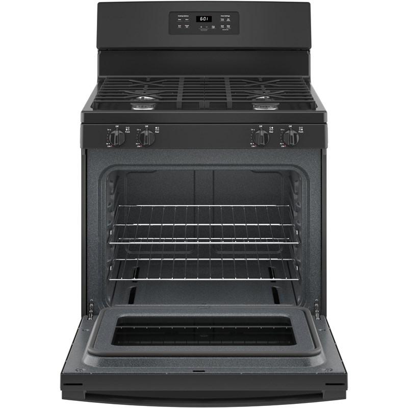 30-inch Freestanding Gas Range with Precise Simmer Burner (JGBS61DPBB)