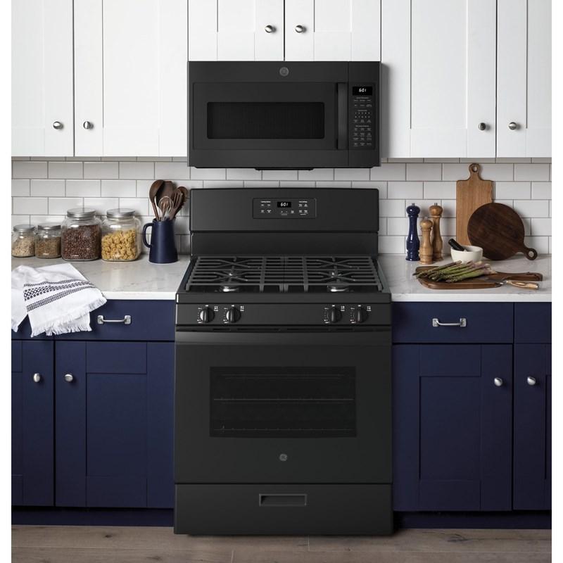 30-inch Freestanding Gas Range with Precise Simmer Burner (JGBS61DPBB)