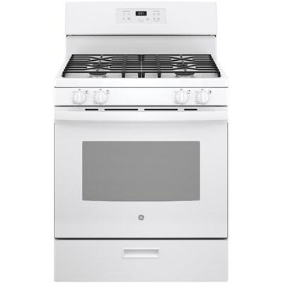 30-inch Freestanding Gas Range with Precise Simmer Burner (JGBS61DPBB)