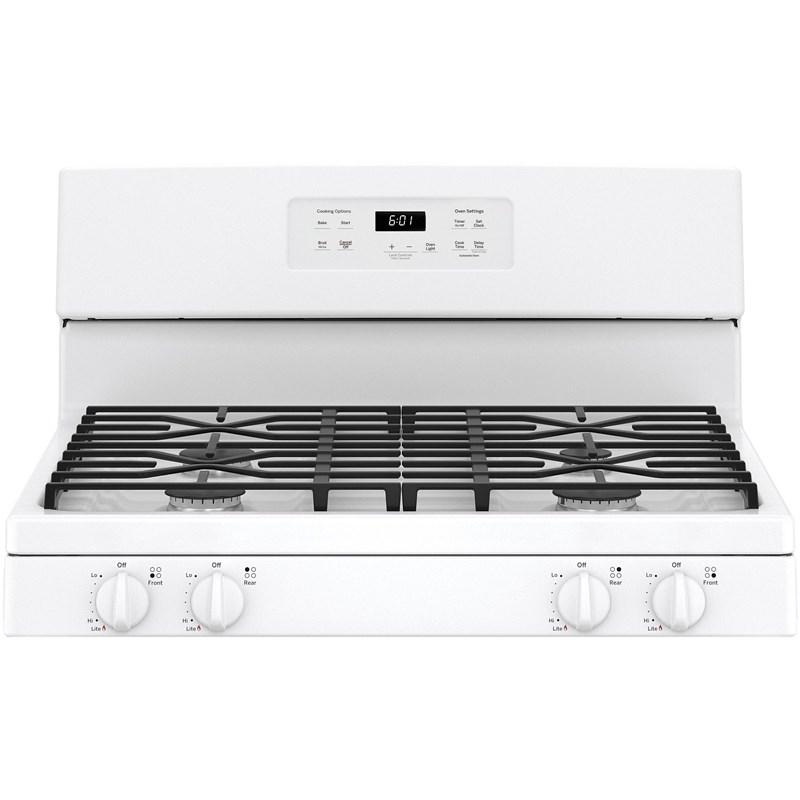 30-inch Freestanding Gas Range with Precise Simmer Burner (JGBS61DPWW)