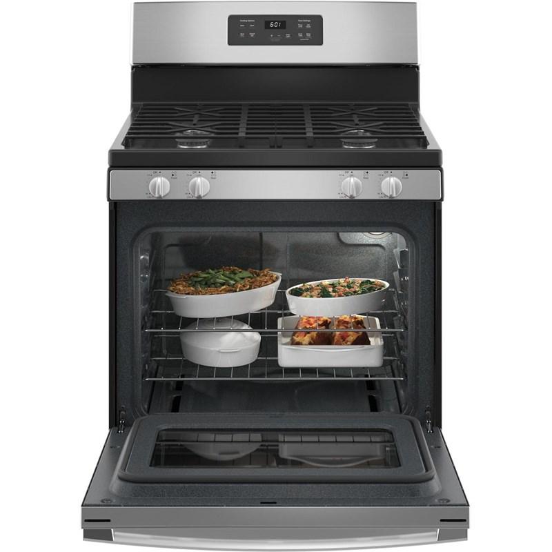 30-inch Freestanding Gas Range with Precise Simmer Burner (JGBS61RPSS)
