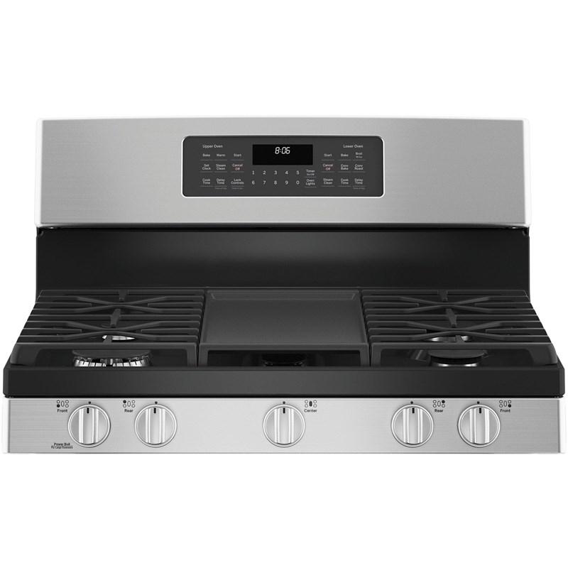 30-inch Freestanding Gas Range with Convection Technology (JGBS86SPSS)