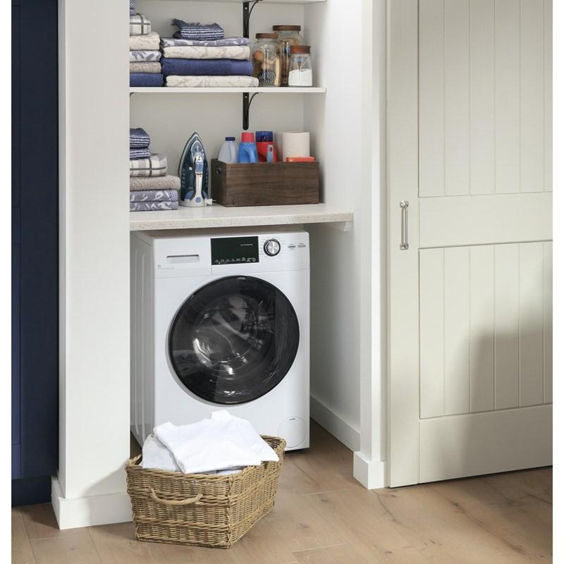 All-in-One Electric Laundry Center with Condenser (GFQ14ESSNWW)