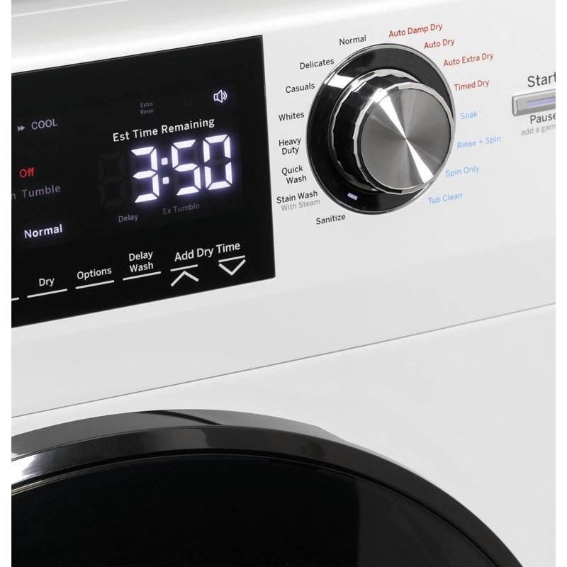 All-in-One Electric Laundry Center with Condenser (GFQ14ESSNWW)