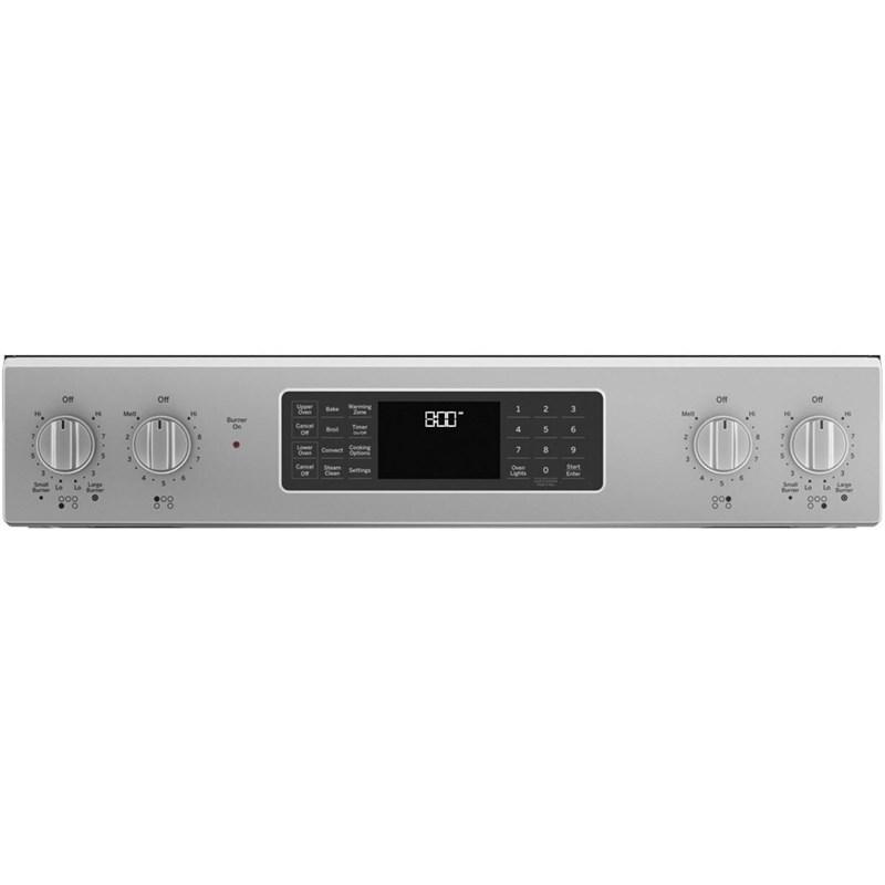 30-inch Slide-in Electric Range with True European Convection Technology (JSS86SPSS)
