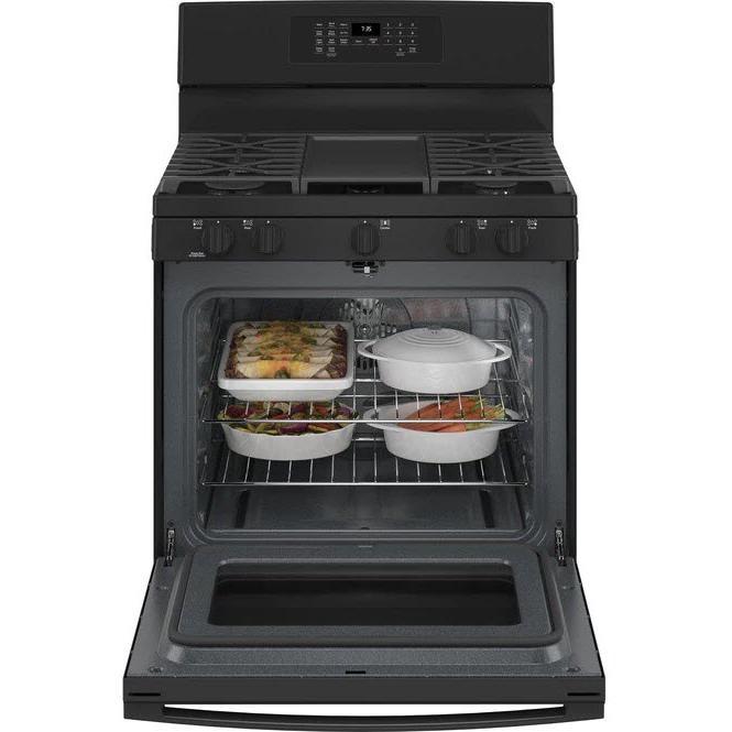 30-inch Freestanding Gas Range with Convection Technology (JGB735DPBB)