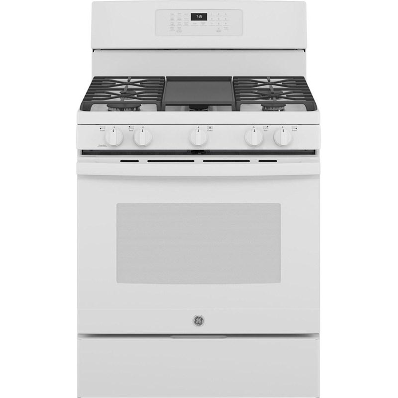30-inch Freestanding Gas Range with Convection Technology (JGB735DPWW)