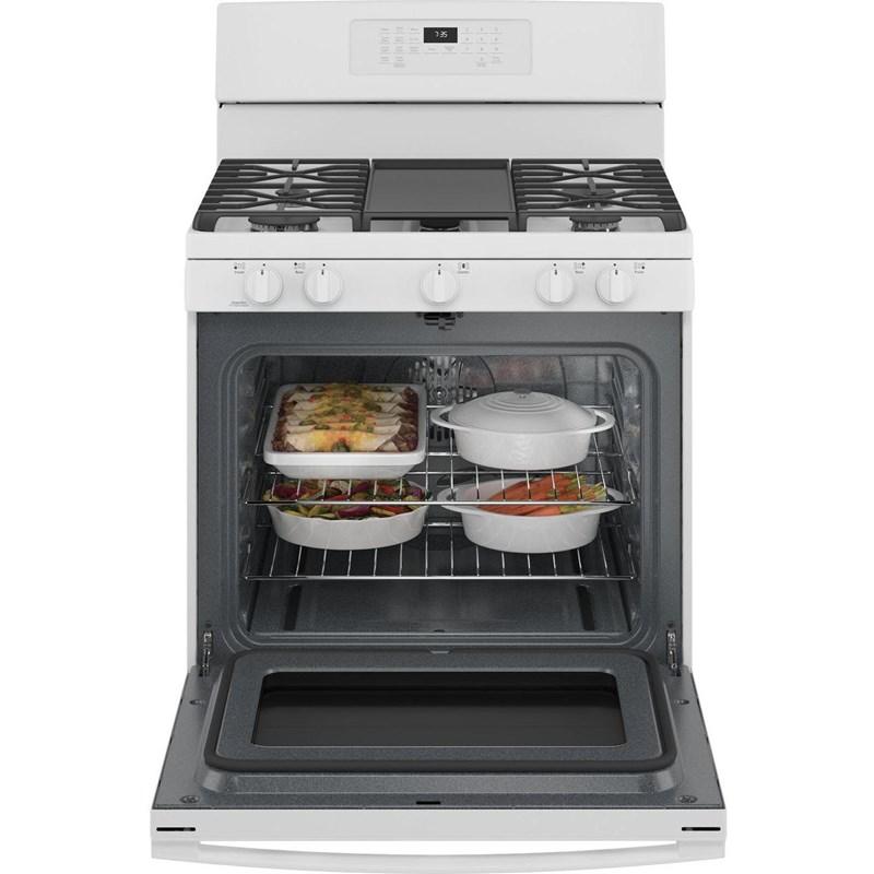 30-inch Freestanding Gas Range with Convection Technology (JGB735DPWW)