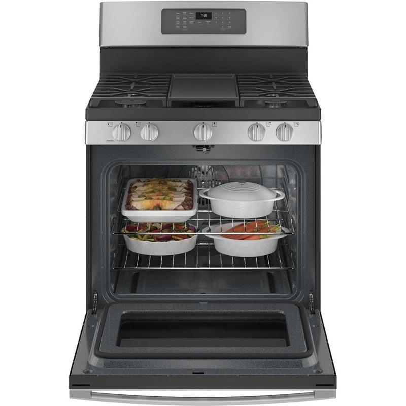 30-inch Freestanding Gas Range with Convection Technology (JGB735SPSS)