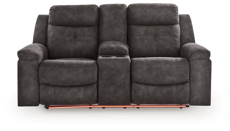 Brysonview DBL Reclining Loveseat w/Console
