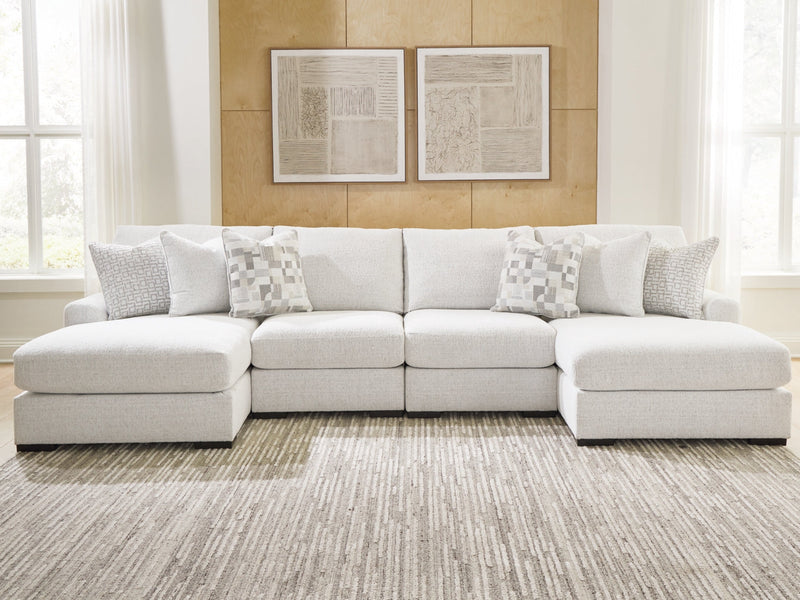 Wynncroft Manor 4-Piece Double Chaise Sectional