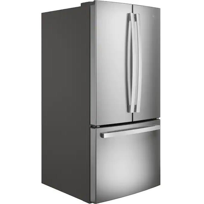 33-inch, 24.8 cu. ft. French 3-Door Refrigerator with Internal Water Dispenser (GNE25JYKFS)