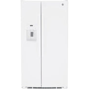 36-inch, 25.3 cu. ft. Side-by-Side Refrigerator with Water and Ice Dispenser (GSS25GGPWW)