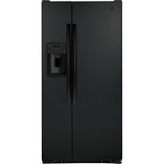 33-inch, 23 cu. ft. Side-By-Side Refrigerator with Water and Ice Dispensing System (GSS23GGPBB)