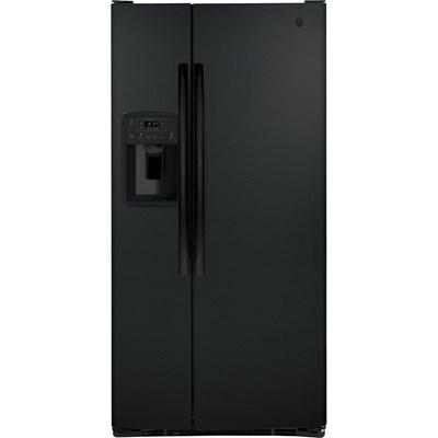 33-inch, 23 cu. ft. Side-By-Side Refrigerator with Water and Ice Dispensing System (GSS23GMPES)