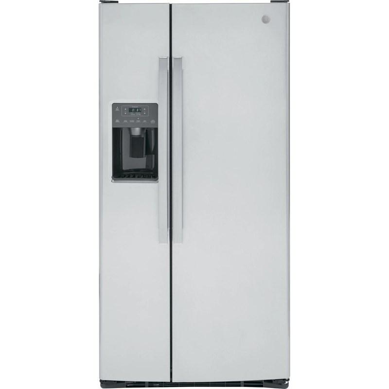 33-inch, 23 cu. ft. Side-By-Side Refrigerator with Water and Ice Dispensing System (GSS23GYPFS)