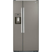 33-inch, 23 cu. ft. Side-By-Side Refrigerator with Water and Ice Dispensing System (GSS23GMPES)