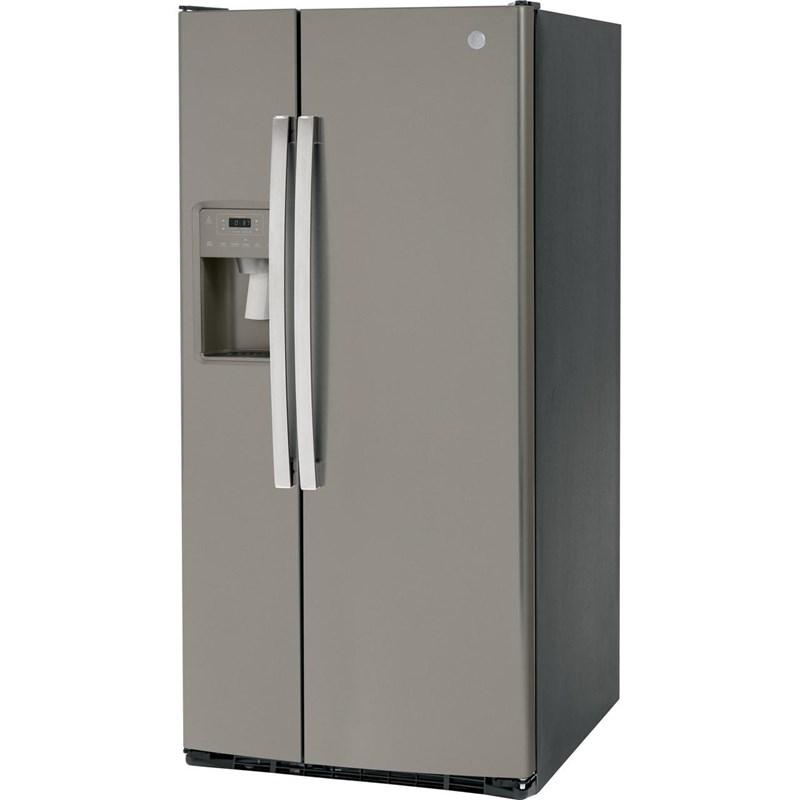 33-inch, 23 cu. ft. Side-By-Side Refrigerator with Water and Ice Dispensing System (GSS23GMPES)