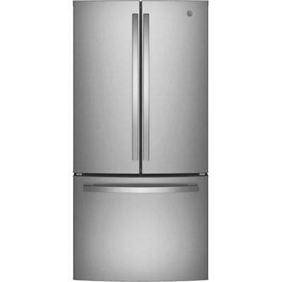 33-inch, 18.6 cu. ft. Counter-Depth French-Door Refrigerator (GWE19JGLBB)