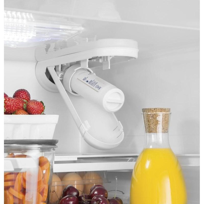 33-inch, 18.6 cu. ft. Counter-Depth French-Door Refrigerator (GWE19JYLFS)