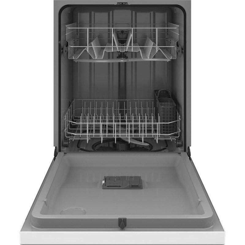 Built-in Dishwasher with Hard Food Disposer (GDF450PGRWW)