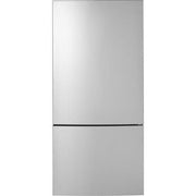 32-inch, 17.7 cu.ft. Counter-Depth Bottom Freezer Refrigerator with LED Lighting (GBE17HYRFS)