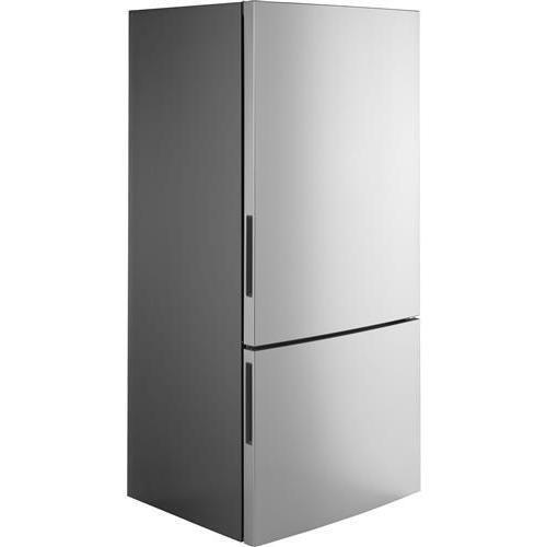 32-inch, 17.7 cu.ft. Counter-Depth Bottom Freezer Refrigerator with LED Lighting (GBE17HYRFS)