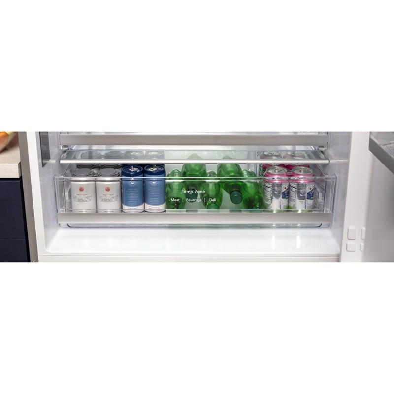 32-inch, 17.7 cu.ft. Counter-Depth Bottom Freezer Refrigerator with LED Lighting (GBE17HYRFS)