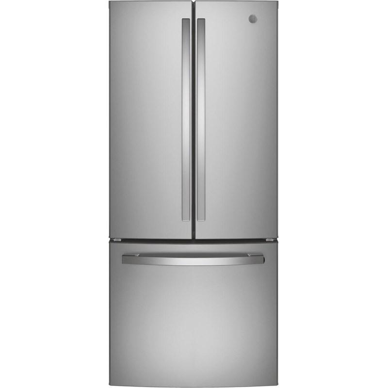30-inch, 20.8 cu.ft. Freestanding French 3-Door Refrigerator with Interior Ice Maker (GNE21FYKFS)
