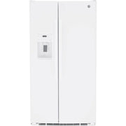 36-inch 25.3 cu.ft. Freestanding Side-by-Side Refrigerator with LED Lighting (GSE25GGPWW)