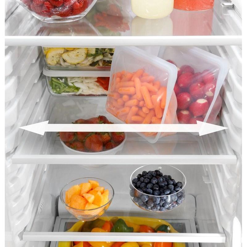 36-inch 25.3 cu.ft. Freestanding Side-by-Side Refrigerator with LED Lighting (GSE25GYPFS)