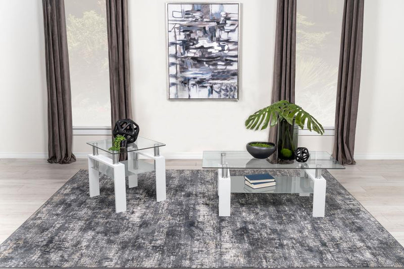 Dyer Rectangular Coffee and End Table Set