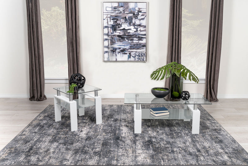 Dyer Rectangular Coffee and End Table Set