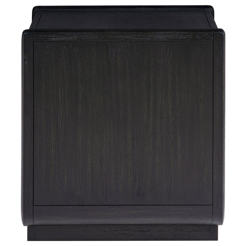 Leandro 2-drawer Wood Cocktail Coffee Table Burnished Black