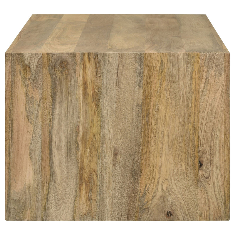 Benton Solid Mango Coffee and End Table Set Natural