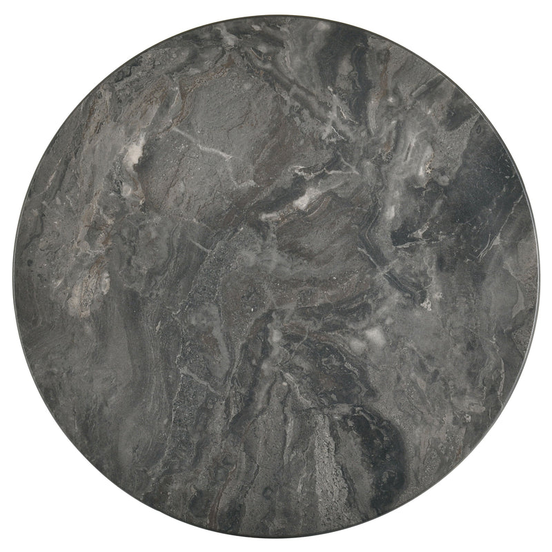 Bradley Round SmartTop Cocktail Coffee Table Grey and Natural