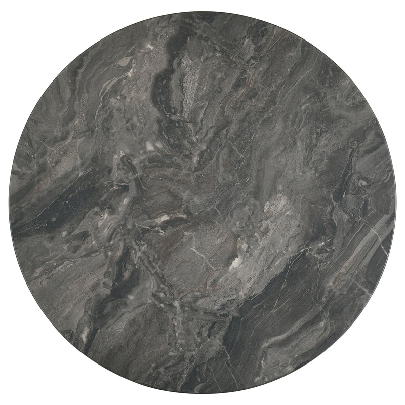 Bradley Round SmartTop Cocktail Coffee Table Grey and Natural