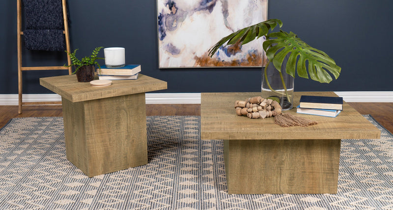 Devar Square Engineered Wood End Table